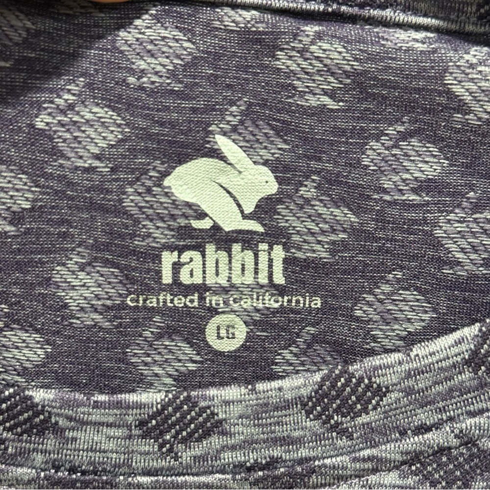 Rabbit Athletic Long Sleeve Training Top Lightweight Stretch Activewear Gym Cute - Picture 5 of 11